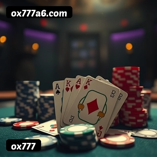 Jogos de Mesa Premium ox777 - Blackjack, Roleta, Baccarat
